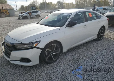 2022 Honda Accord Sport Se from USA, damaged, VIN 1HGCV1F4XNA066251